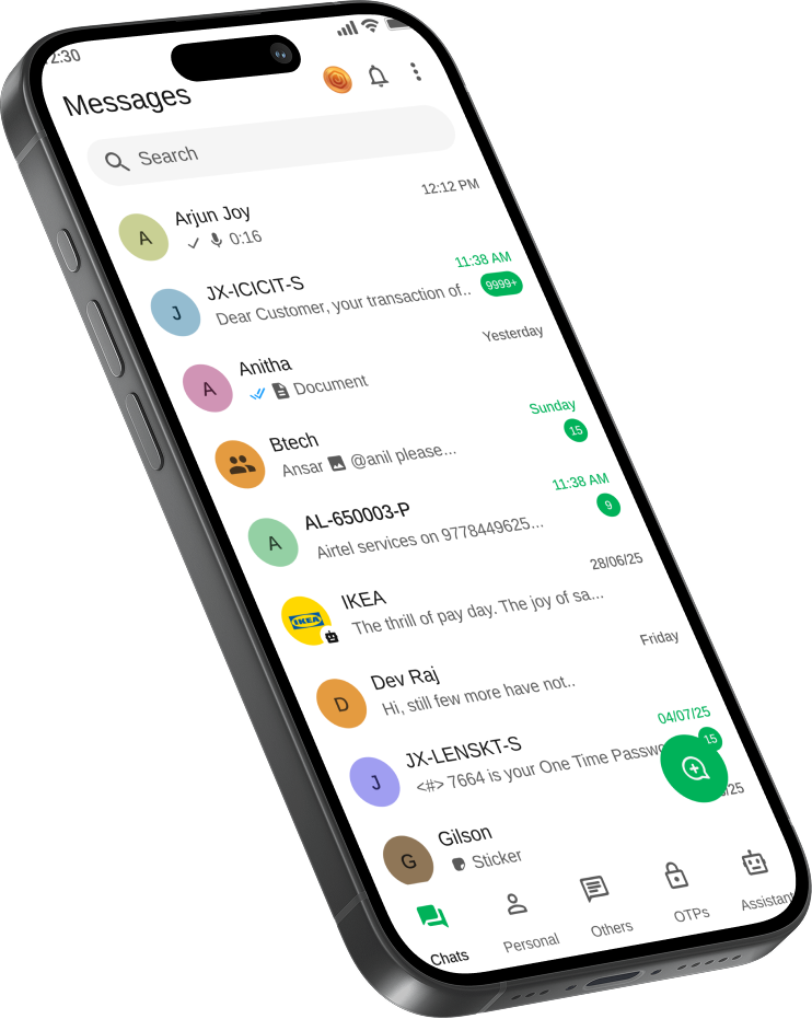 Messages App
